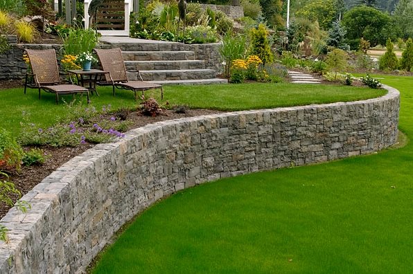 chesterfield retaining wall